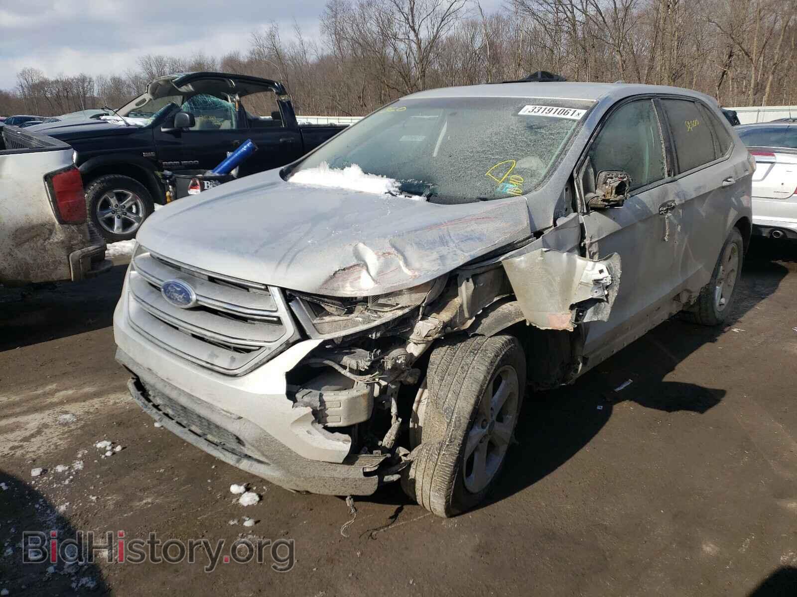 2017 FORD EDGE - VIN: 2FMPK4G99HBB41661 - Фото 2