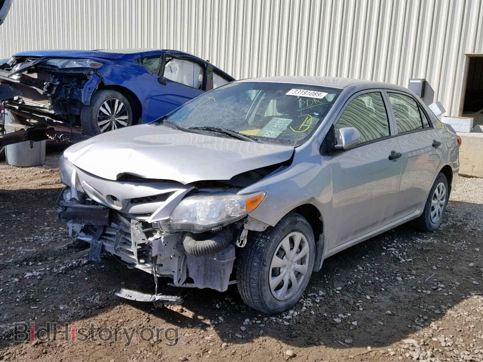 2012 TOYOTA COROLLA BA - VIN: 2T1BU4EE4CC812971 - Фото 2