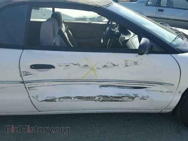 1996 CHRYSLER SEBRING - VIN: 3C3EL45X7TT237039 - Фото 9