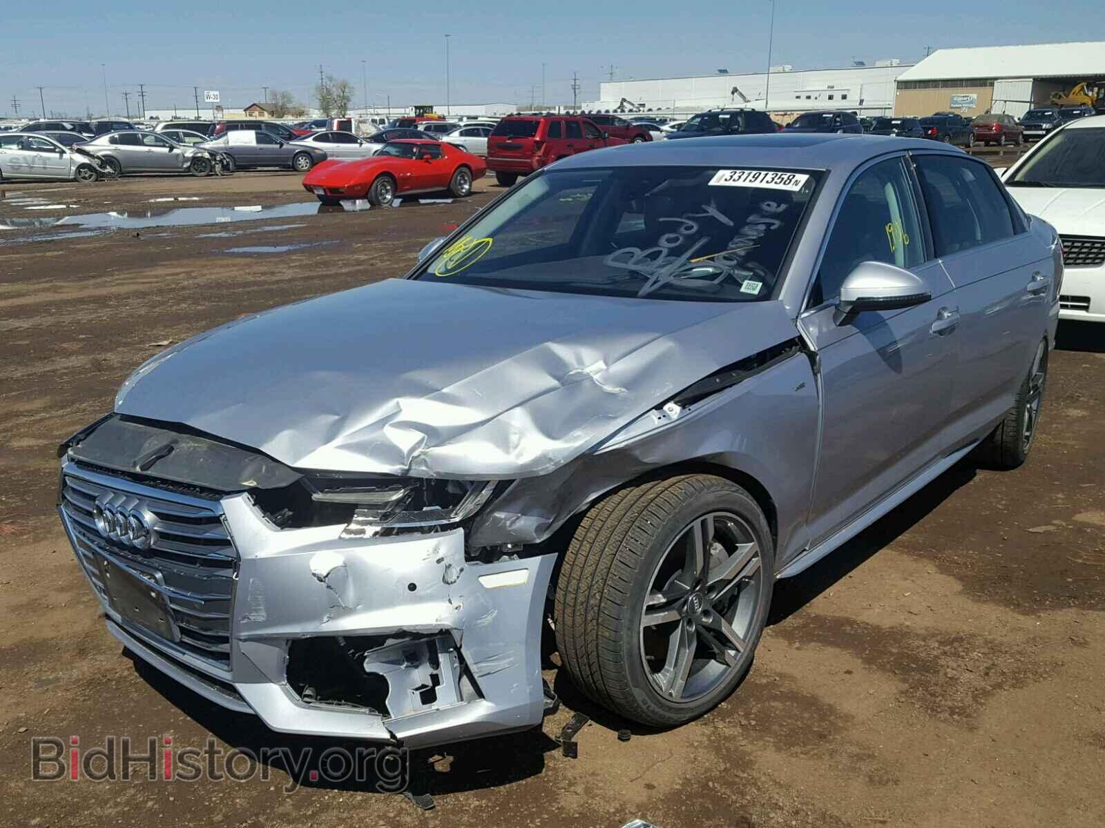 2018 AUDI A4 - VIN: WAUENAF42JA079607 - Photo 2
