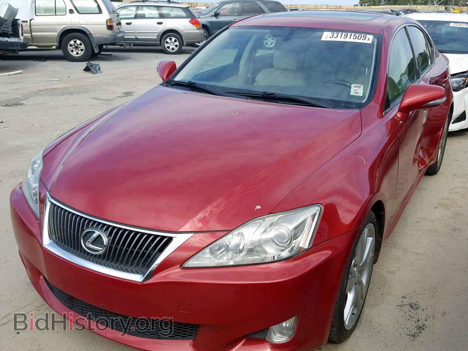 2010 LEXUS IS 250 - VIN: JTHBF5C28A5119838 - Фото 2