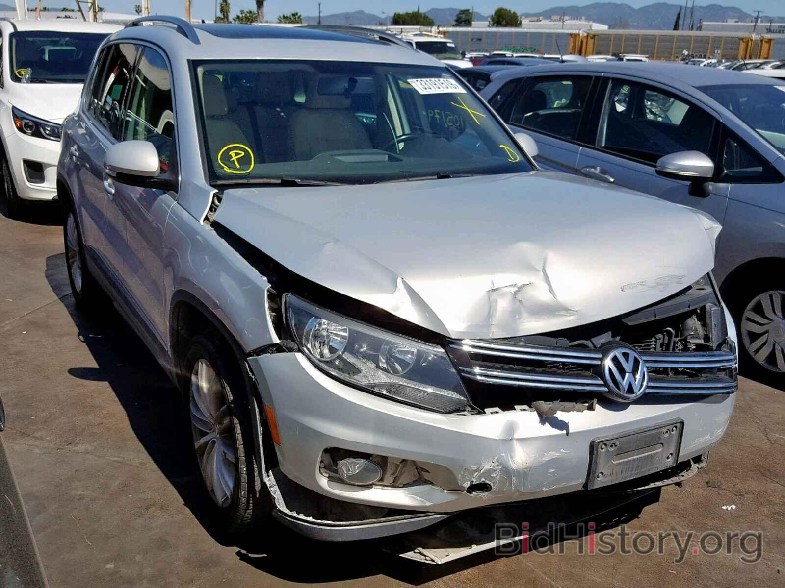 Photo WVGAV7AX6CW558149 - VOLKSWAGEN TIGUAN S 2012