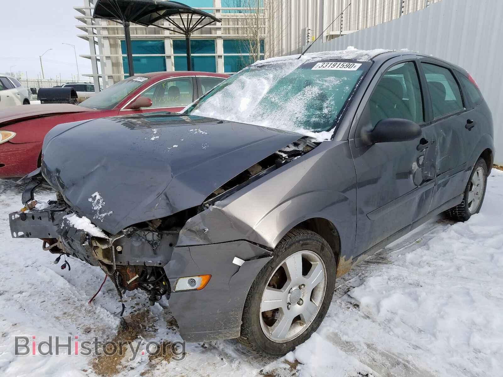 2007 FORD FOCUS - VIN: 1FAFP37N57W281167 - Фото 2