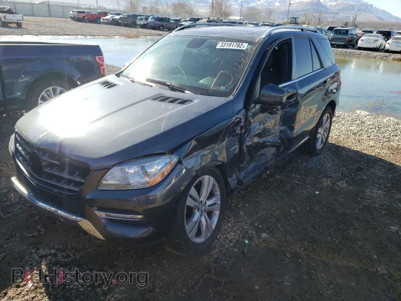 2012 MERCEDES-BENZ M-CLASS - VIN: 4JGDA5HB2CA028166 - Фото 2
