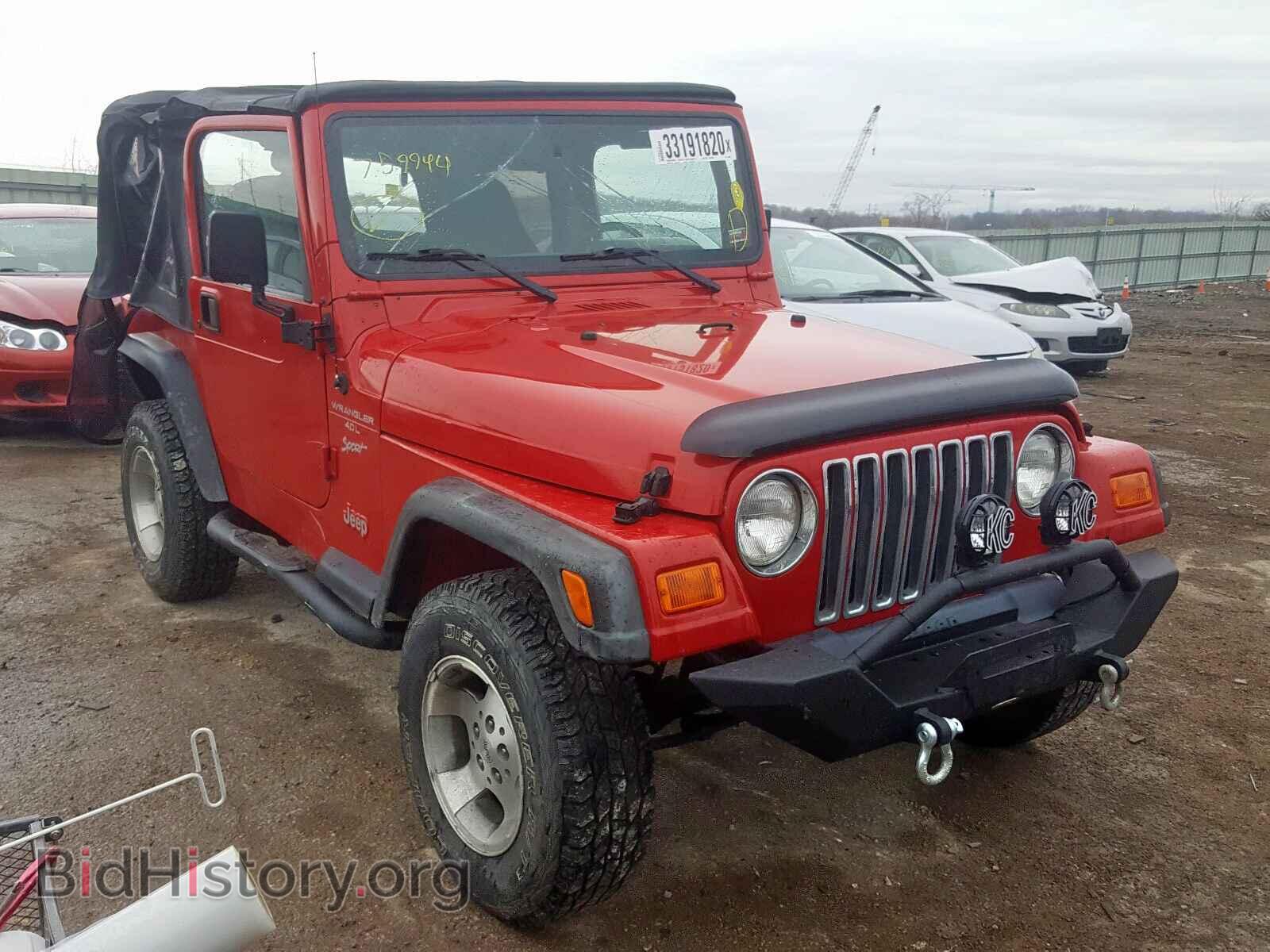 Фотография 1J4FA49S2YP759944 - JEEP WRANGLER 2000