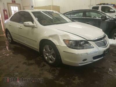 2008 Acura RL, белый — VIN JH4KB16698C005095, Copart