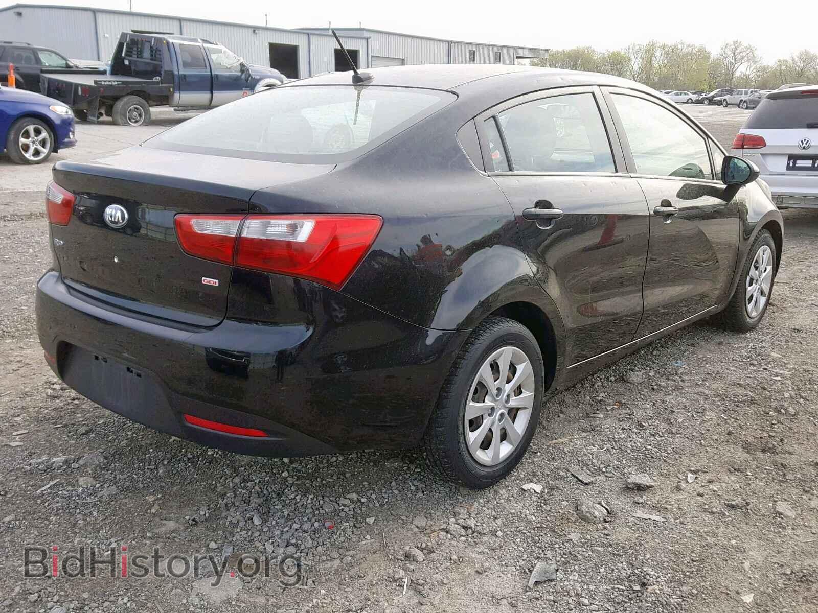 2013 KIA RIO - VIN: KNADM4A32D6234842 - Фото 4