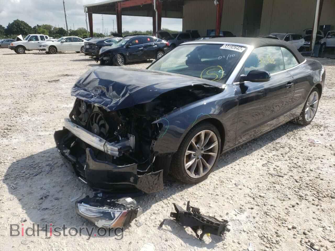 2014 AUDI A5 - VIN: WAUCFAFH7EN004892 - Фото 2