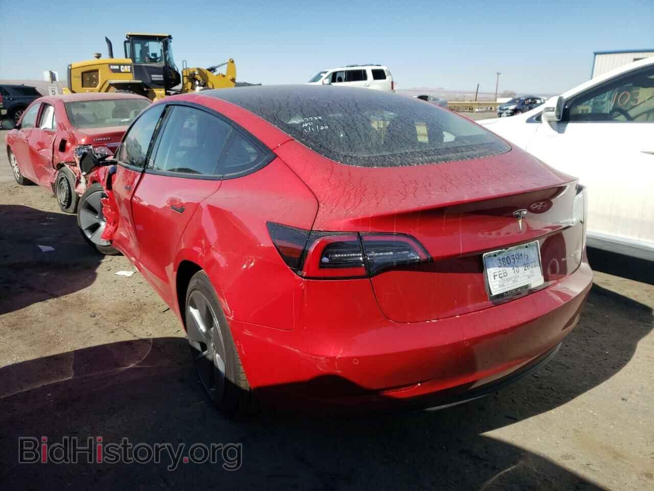2022 TESLA MODEL 3 - VIN: 5YJ3E1EB5NF120836 - Фото 3