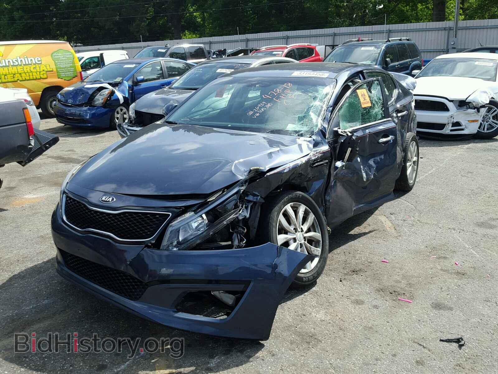 2015 KIA OPTIMA - VIN: 5XXGN4A71FG365345 - Фото 2