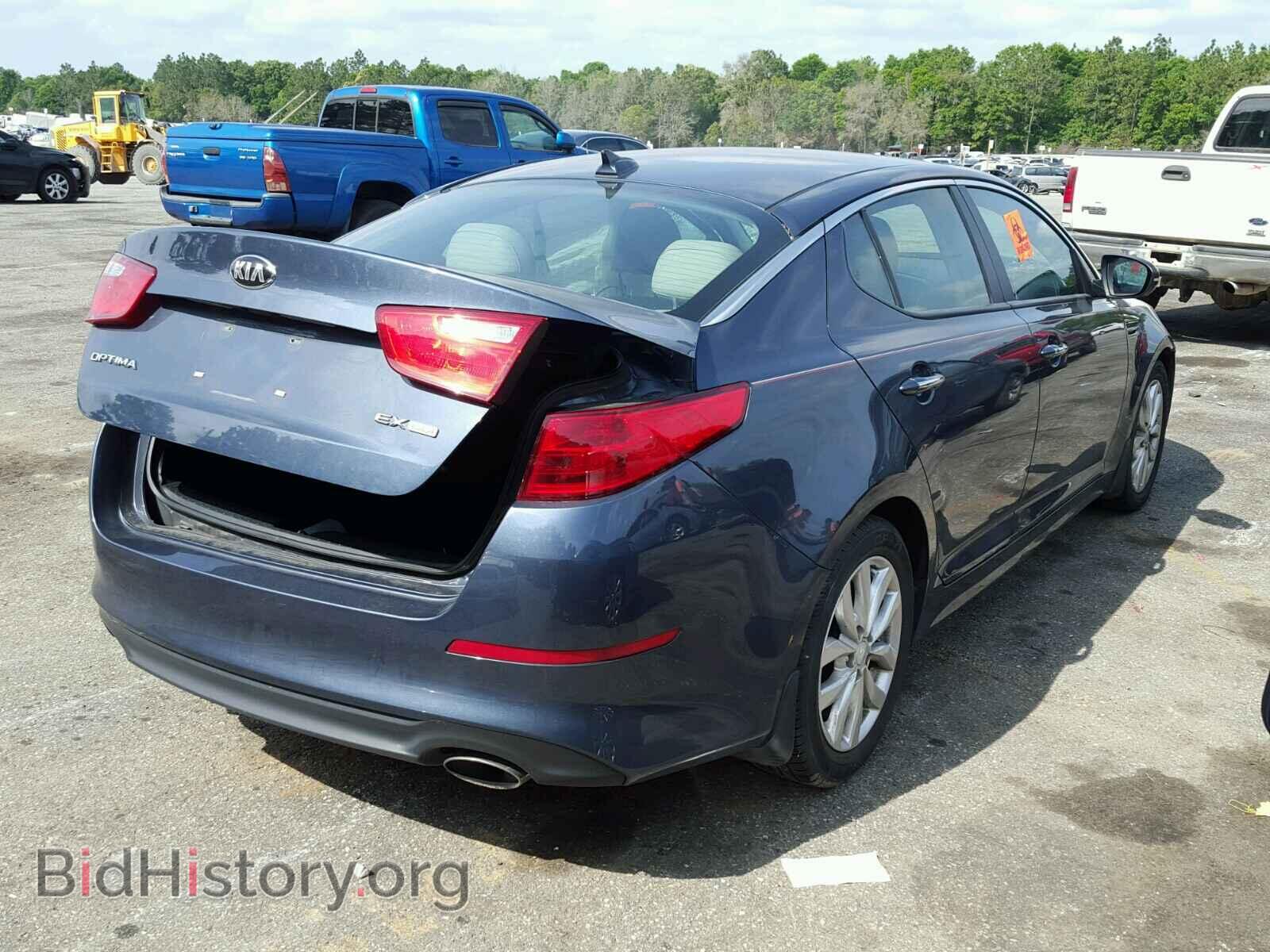 2015 KIA OPTIMA - VIN: 5XXGN4A71FG365345 - Фото 4