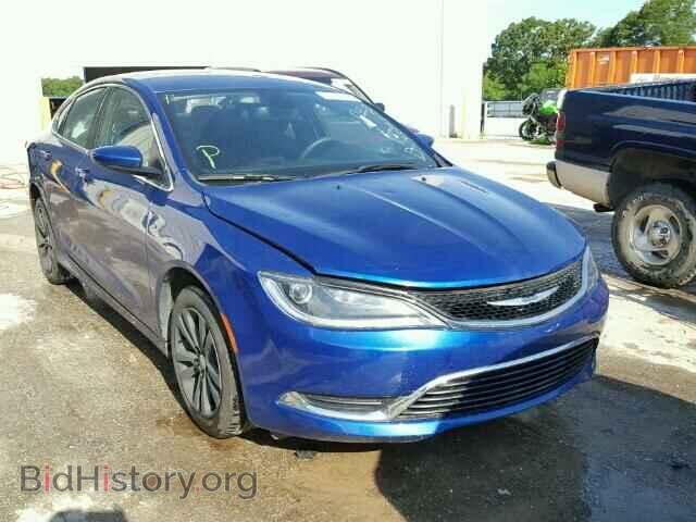 Фотография 1C3CCCAB8GN117574 - CHRYSLER 200 2016