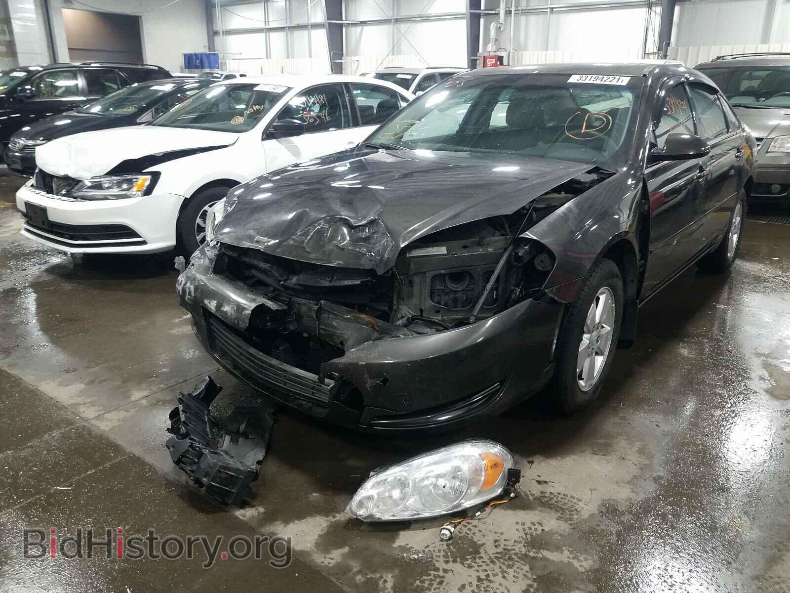 2008 CHEVROLET IMPALA - VIN: 2G1WT58K289247454 - Фото 2