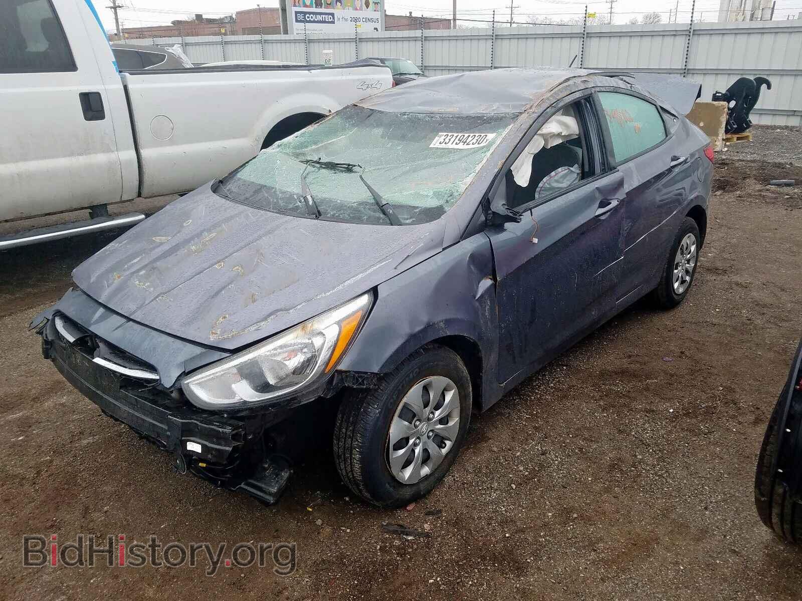 2016 HYUNDAI ACCENT - VIN: KMHCT4AE2GU142578 - Фото 2
