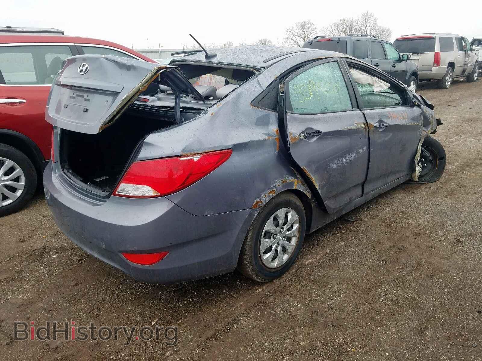 2016 HYUNDAI ACCENT - VIN: KMHCT4AE2GU142578 - Фото 4