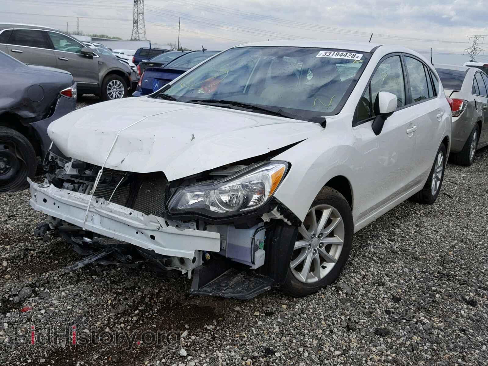 2012 SUBARU IMPREZA - VIN: JF1GPAC6XCH237719 - Фото 2