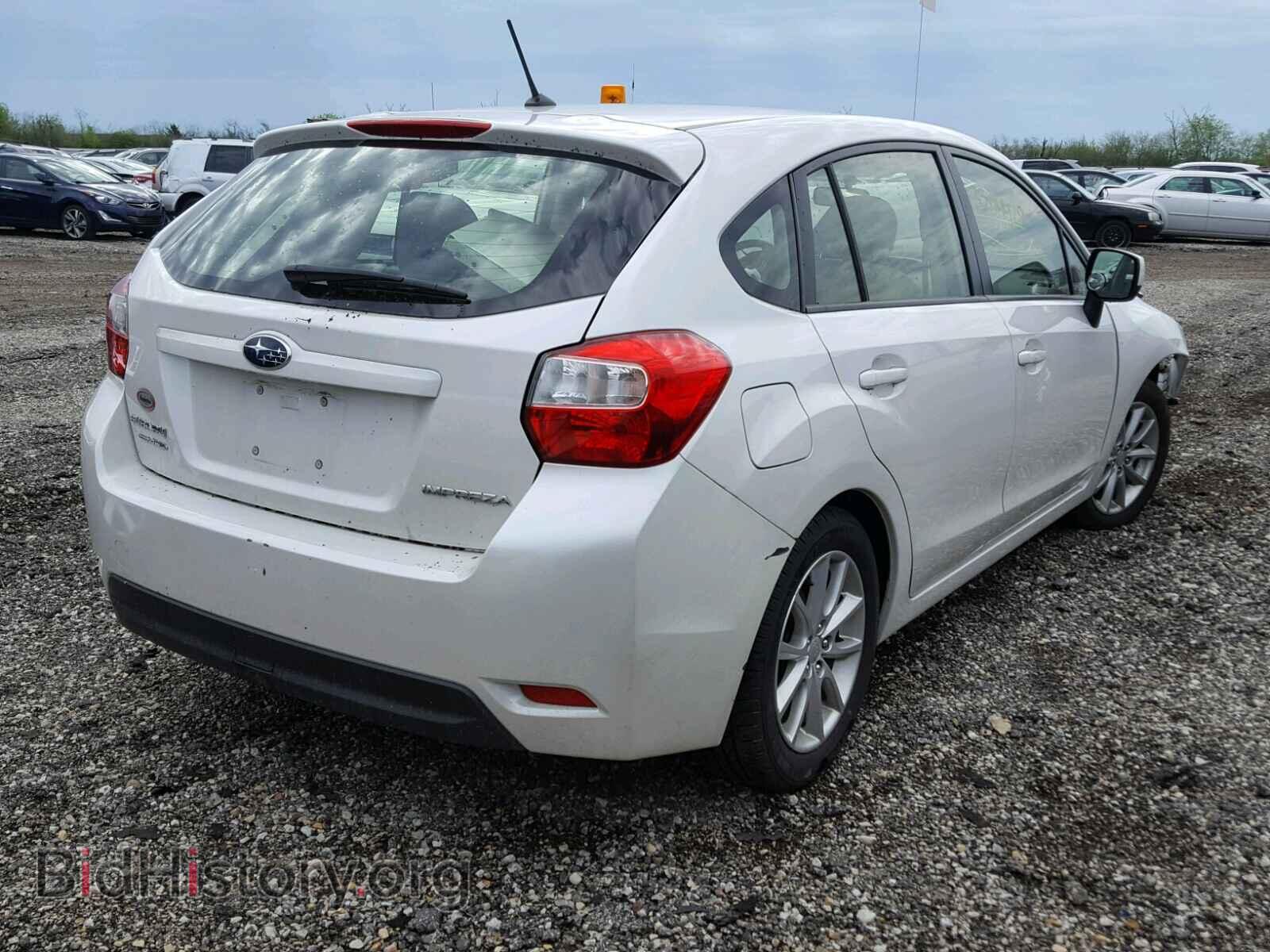2012 SUBARU IMPREZA - VIN: JF1GPAC6XCH237719 - Фото 4