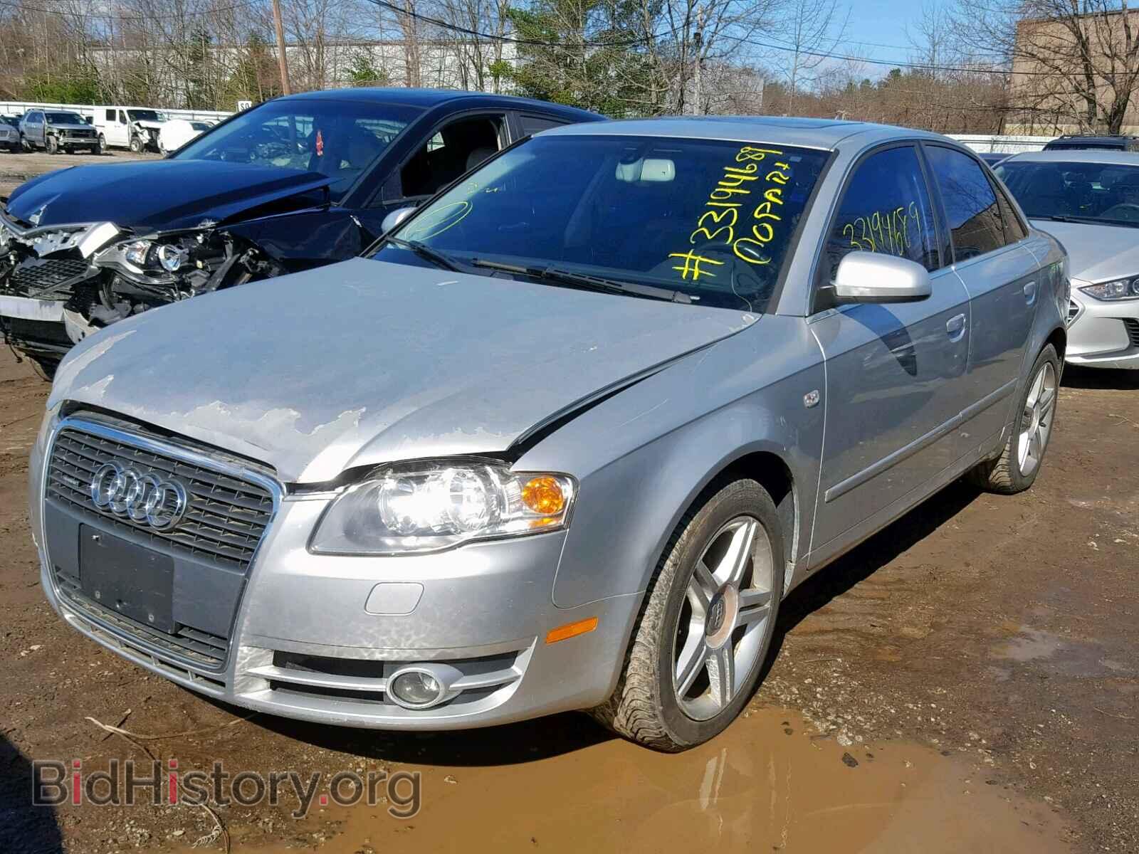 2006 AUDI A4 - VIN: WAUDF98E16A040608 - Фото 2