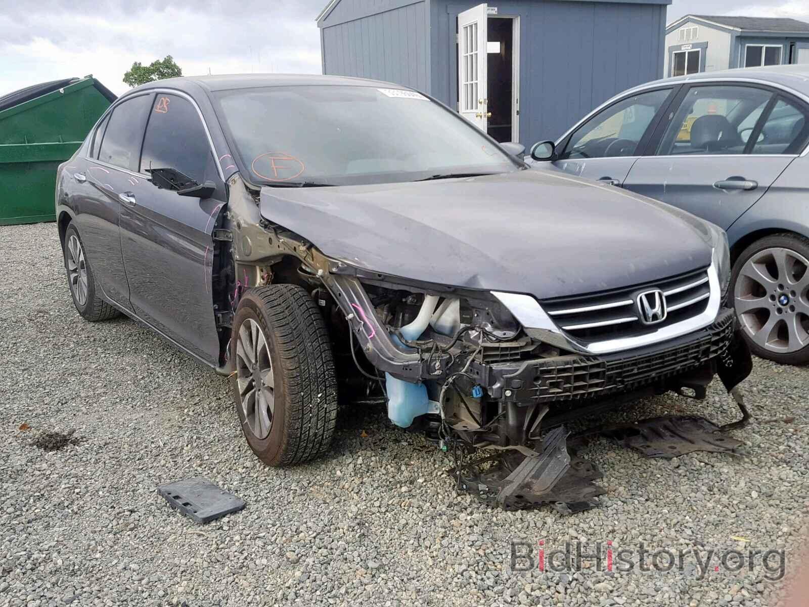 Photo 1HGCR2F37EA053121 - HONDA ACCORD LX 2014