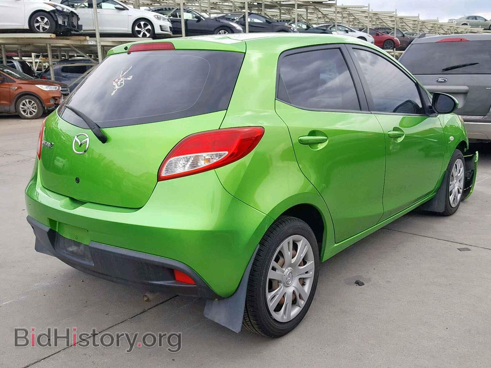 2011 MAZDA 2 - VIN: JM1DE1HYXB0130633 - Фото 4