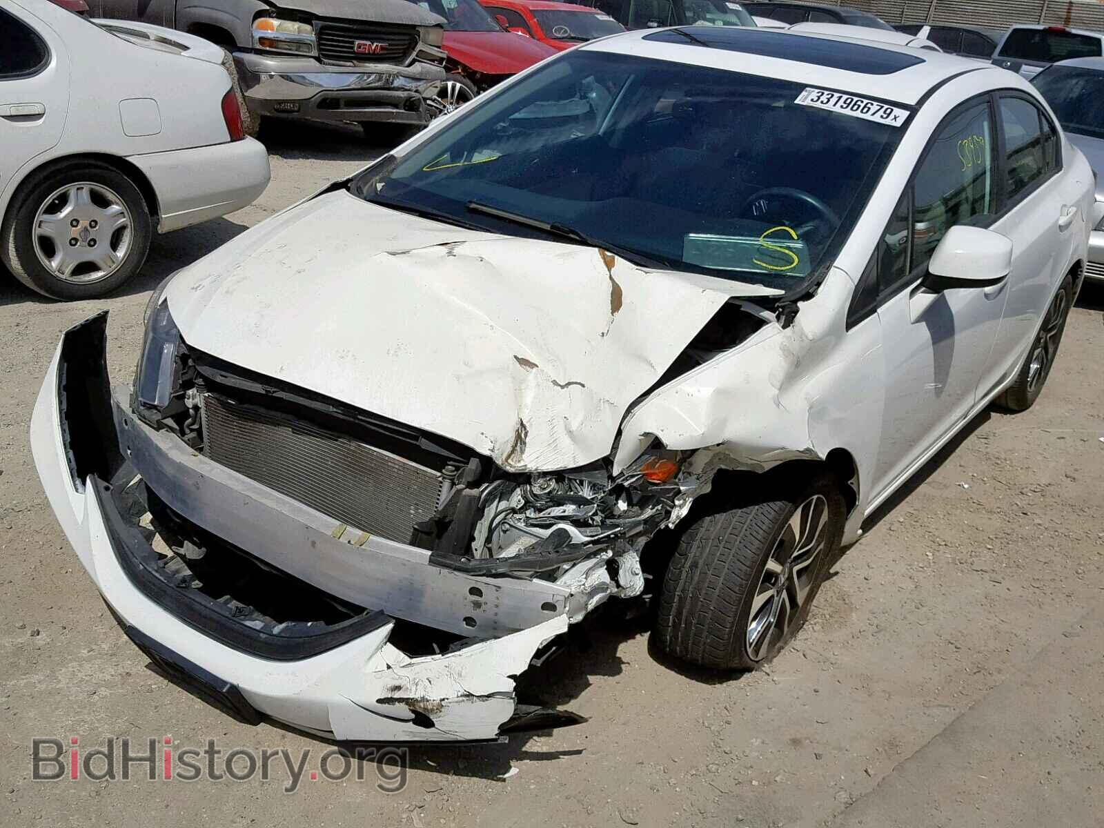 2013 HONDA CIVIC - VIN: 19XFB2F86DE284115 - Фото 2