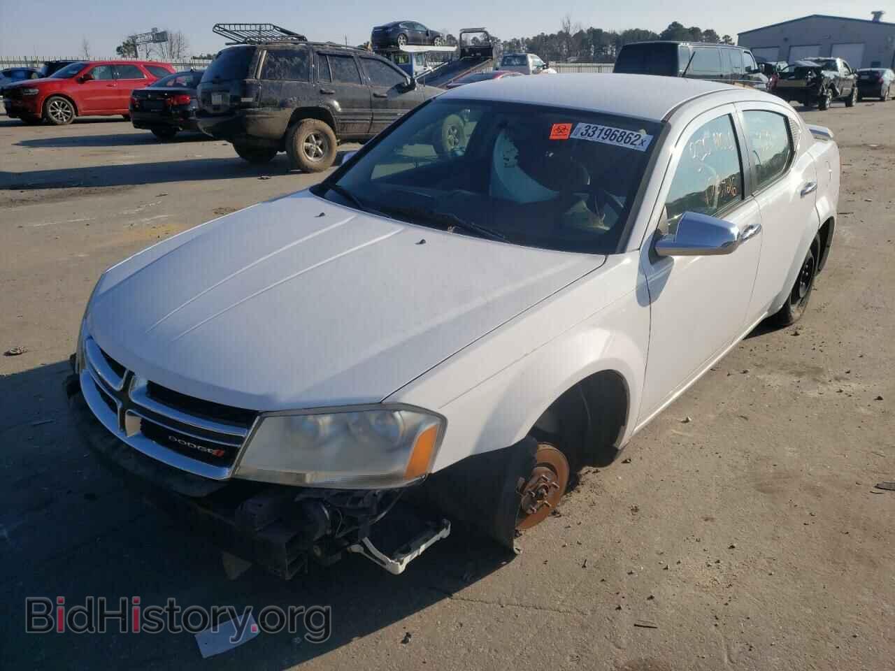 2013 DODGE AVENGER - VIN: 1C3CDZAB6DN517984 - Фото 2