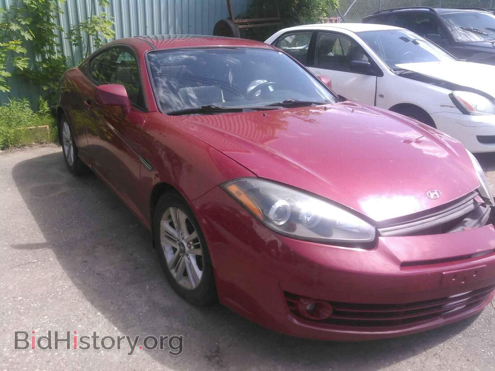 Photo KMHHM65D77U256494 - HYUNDAI TIBURON 2007