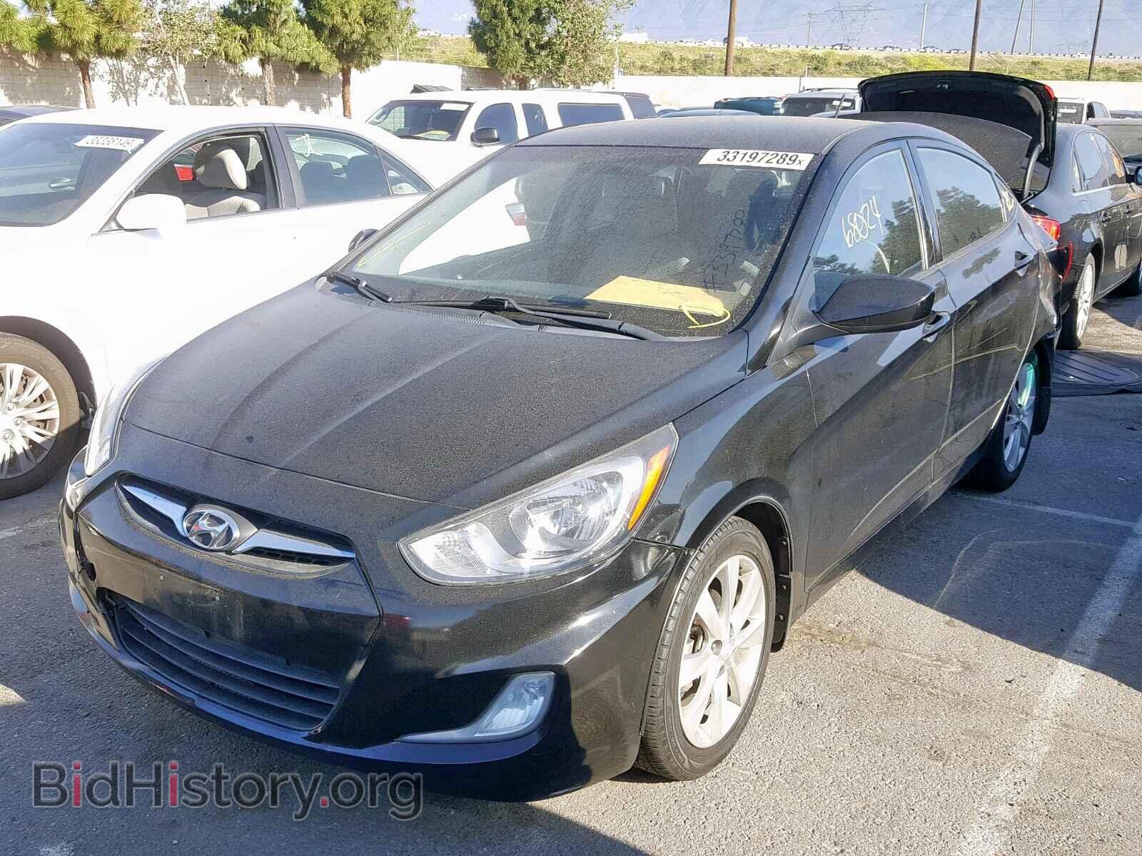 2013 HYUNDAI ACCENT - VIN: KMHCU4AE2DU462251 - Фото 2