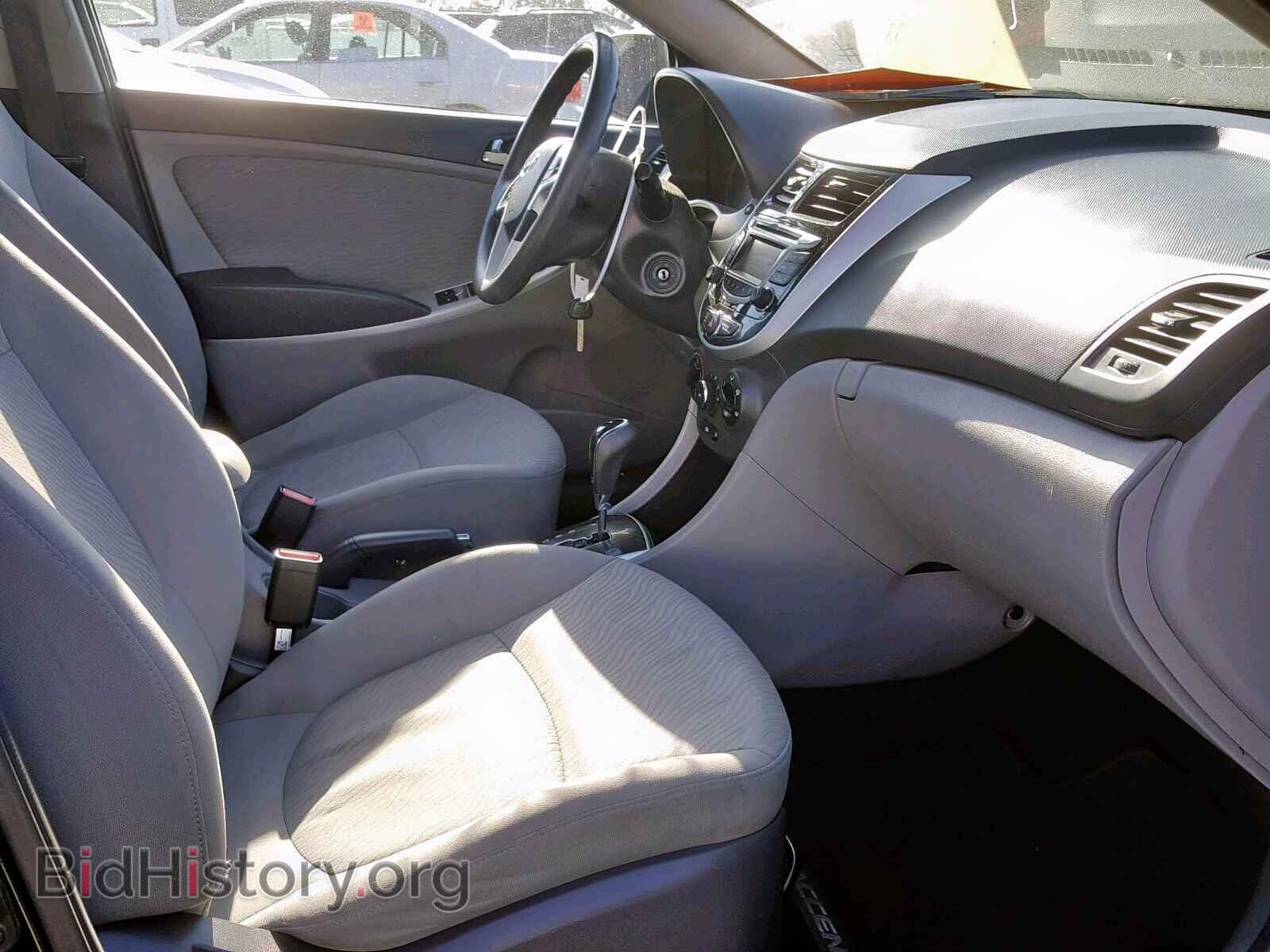 2013 HYUNDAI ACCENT - VIN: KMHCU4AE2DU462251 - Фото 5