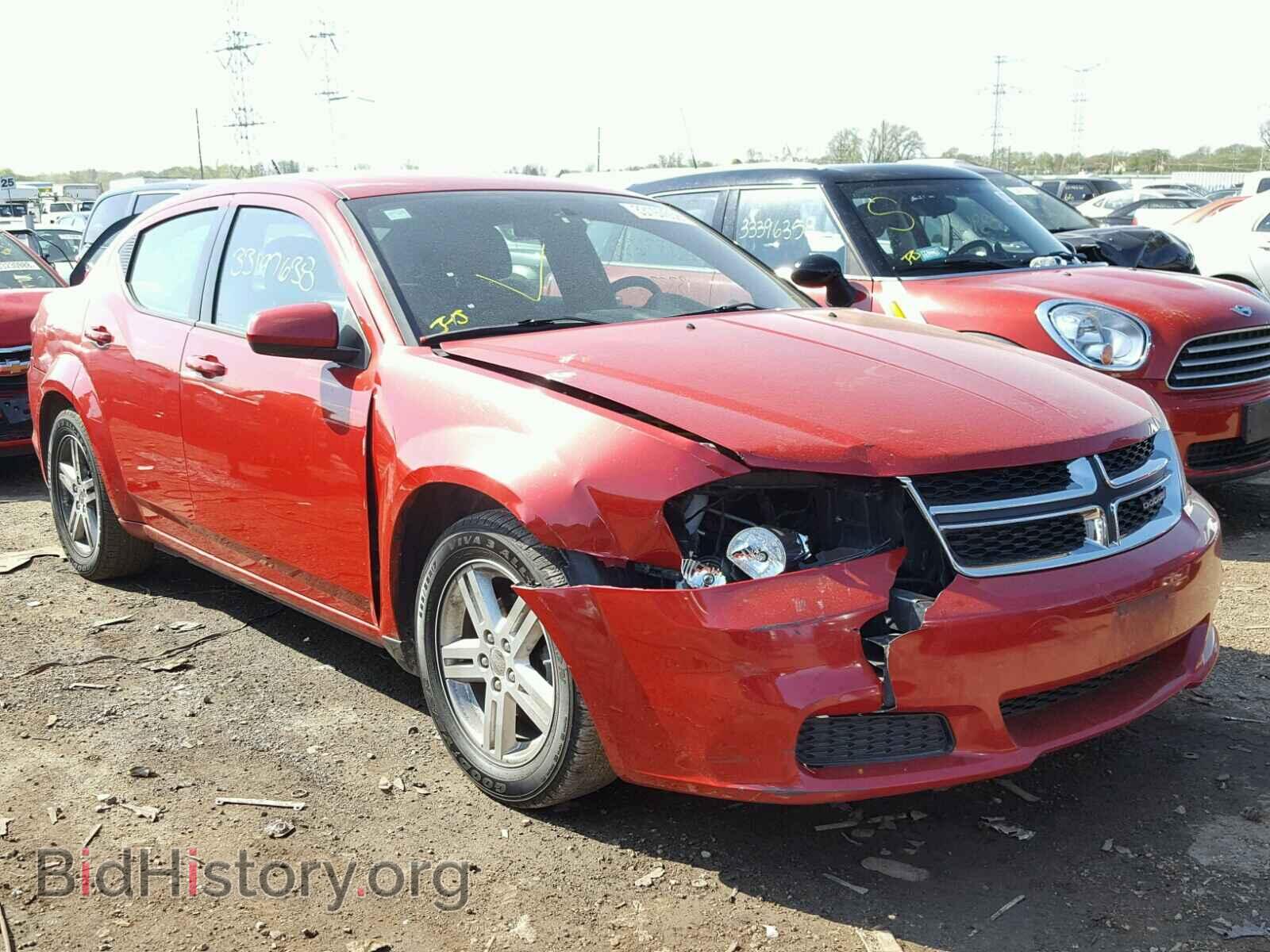 Фотография 1C3CDZCB6CN242337 - DODGE AVENGER 2012