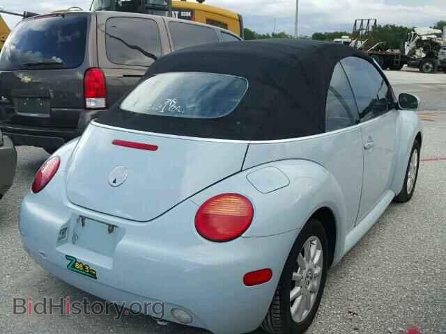 2004 VOLKSWAGEN BEETLE - VIN: 3VWCM21YX4M307161 - Фото 4