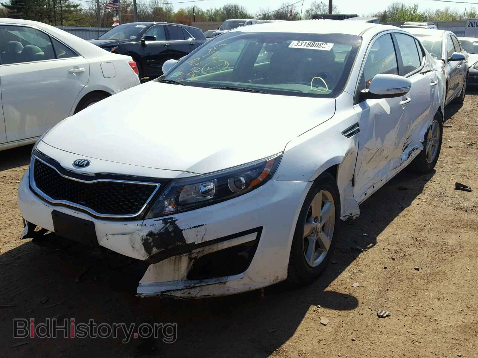 2015 KIA OPTIMA - VIN: 5XXGM4A74FG382675 - Фото 2