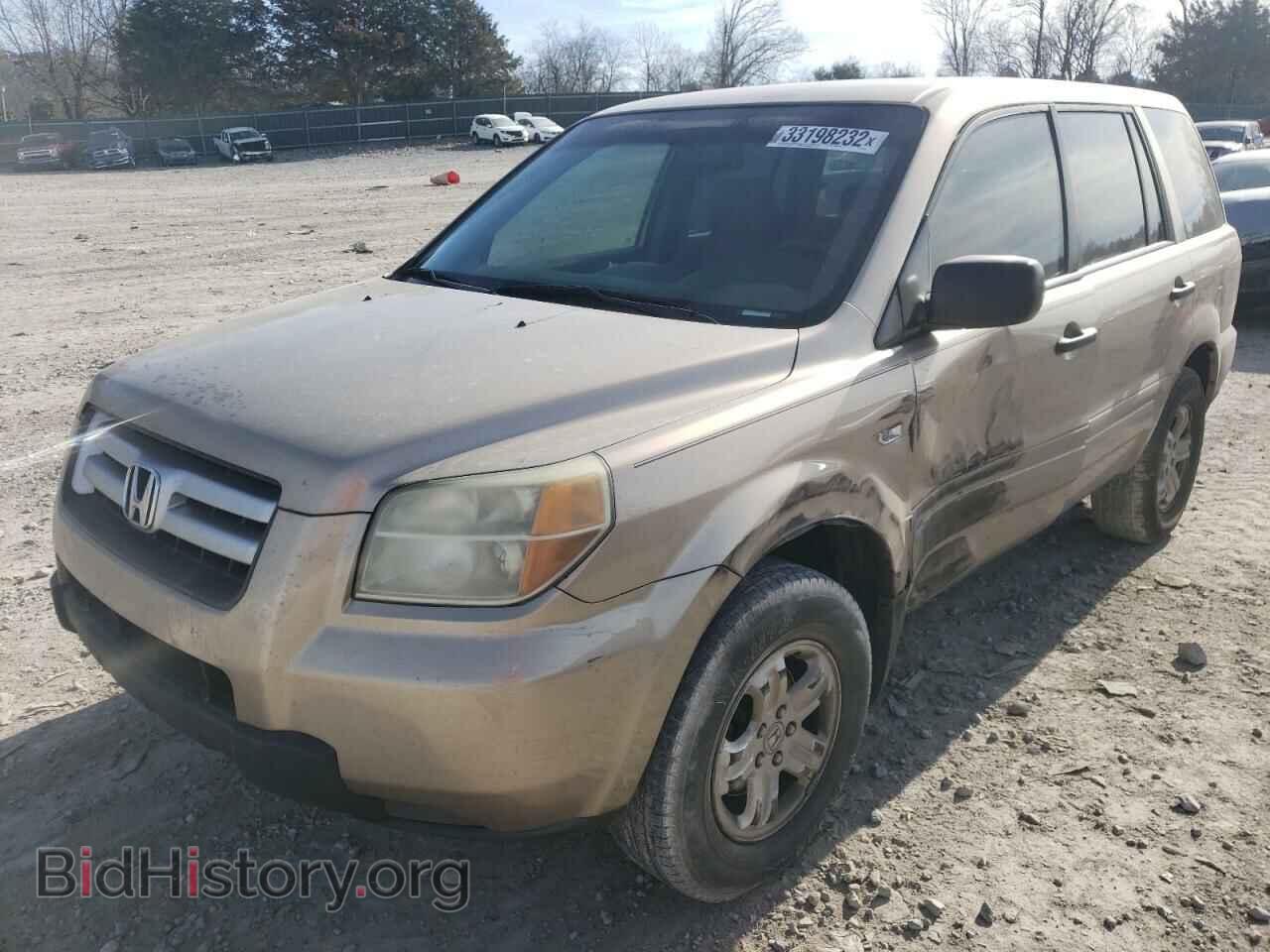 2006 HONDA PILOT - VIN: 5FNYF28196B029484 - Фото 2