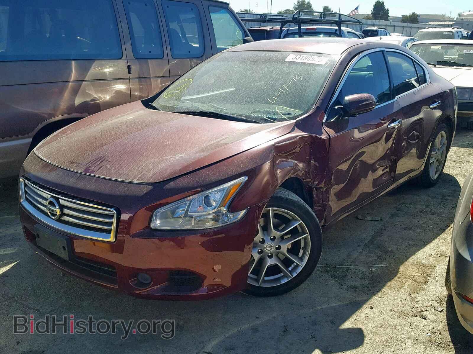 2012 NISSAN MAXIMA S - VIN: 1N4AA5AP8CC841132 - Фото 2