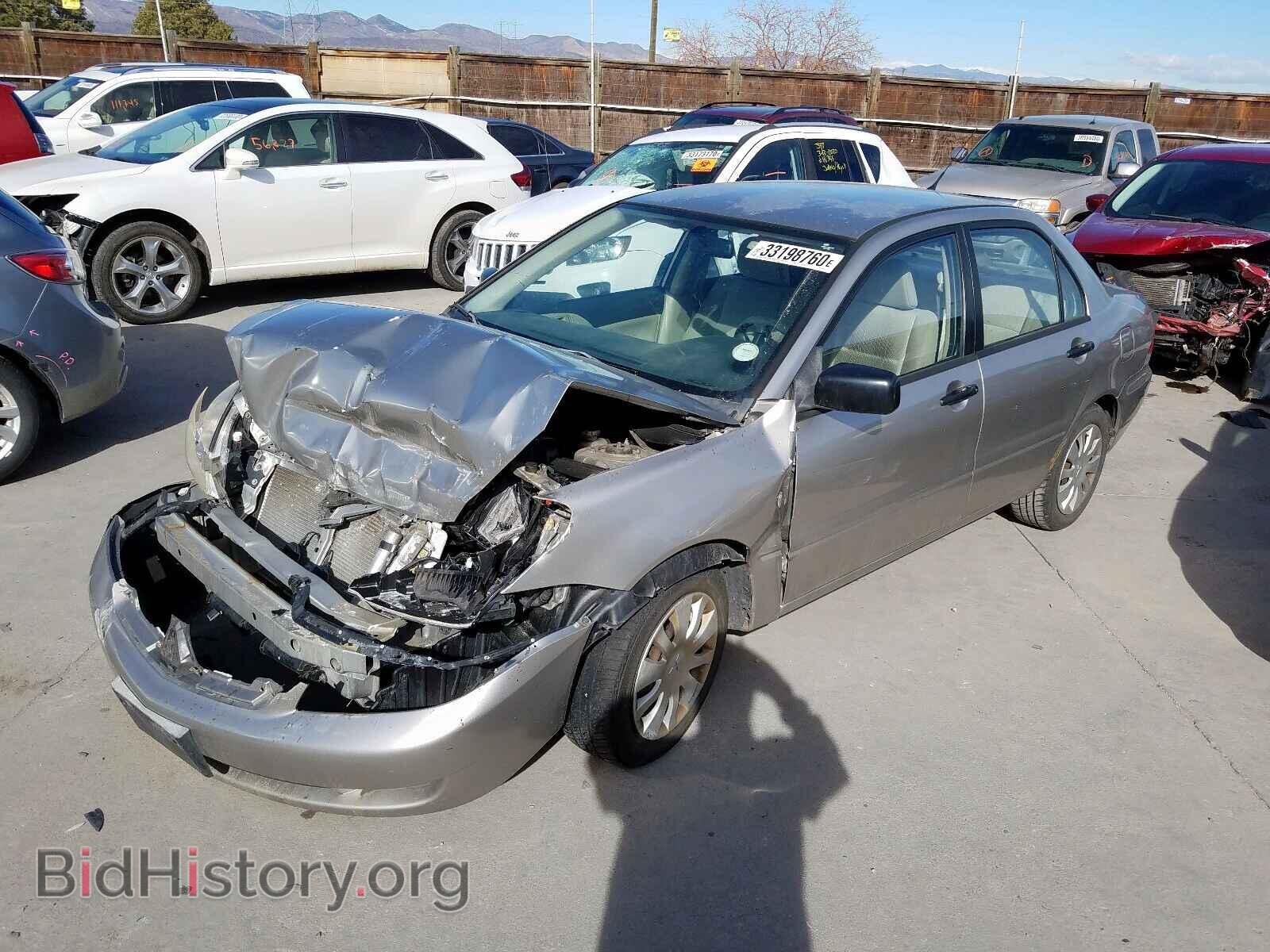 2006 MITSUBISHI LANCER - VIN: JA3AJ26E76U046151 - Фото 2