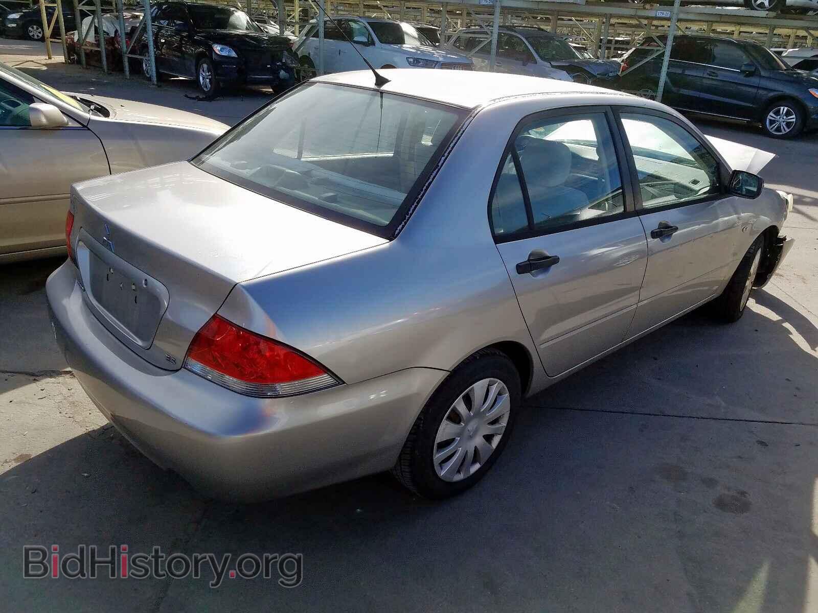 2006 MITSUBISHI LANCER - VIN: JA3AJ26E76U046151 - Фото 4