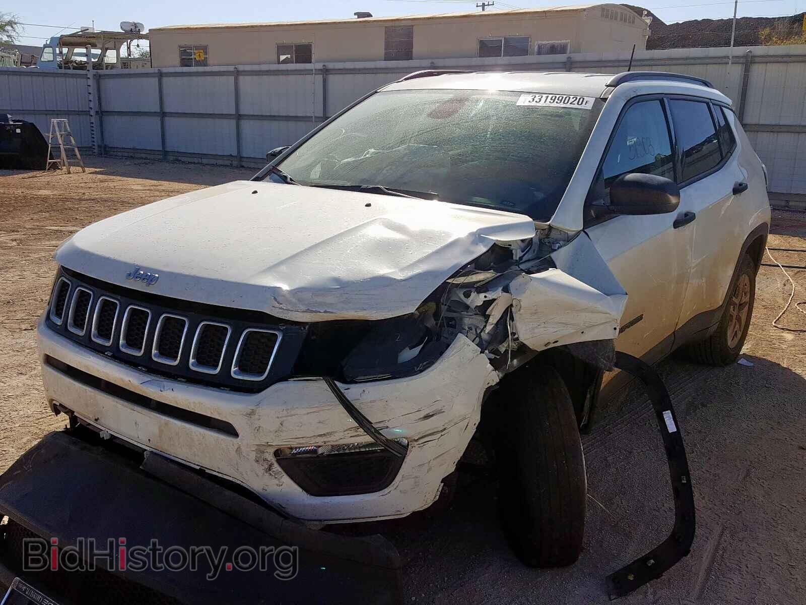 2017 JEEP COMPASS - VIN: 3C4NJDAB9HT645755 - Фото 2