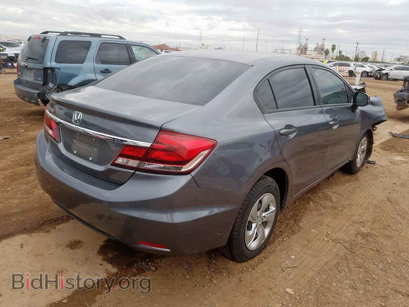 2013 HONDA CIVIC - VIN: 19XFB2F50DE032334 - Фото 4