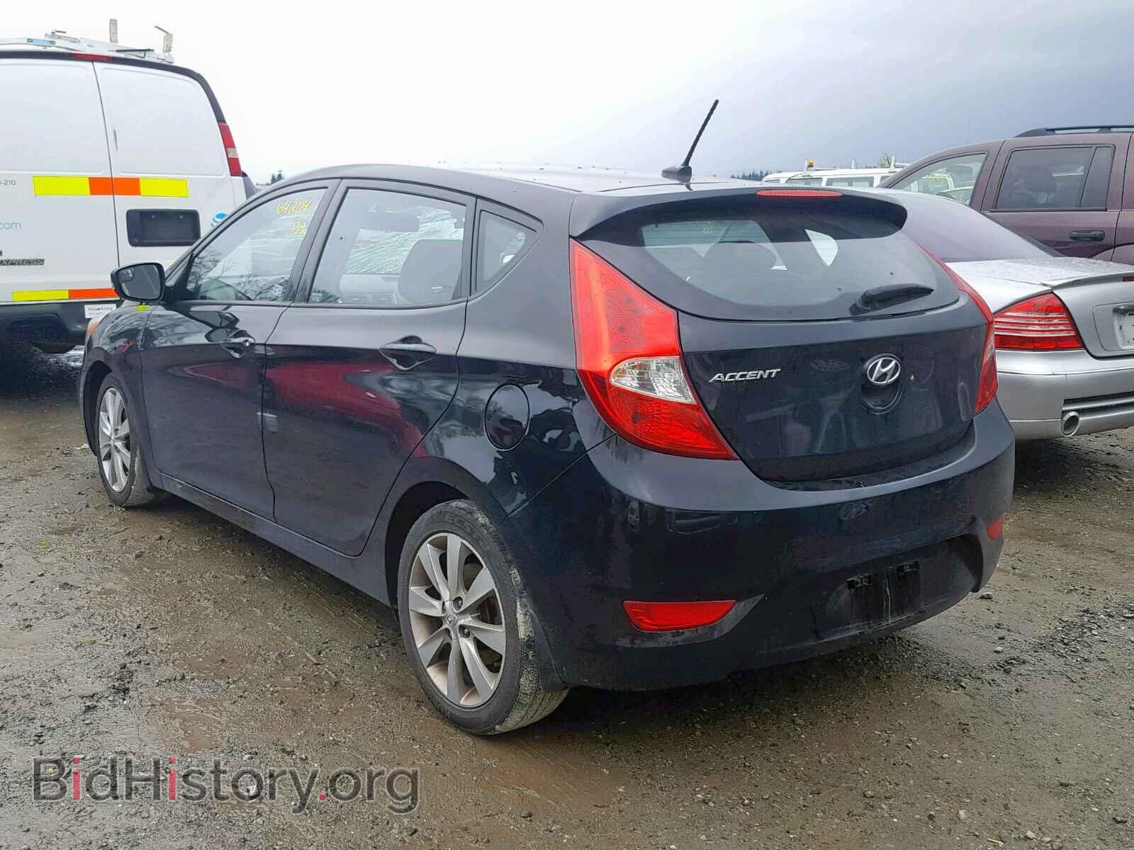 2014 HYUNDAI ACCENT - VIN: KMHCU5AE0EU145656 - Фото 3