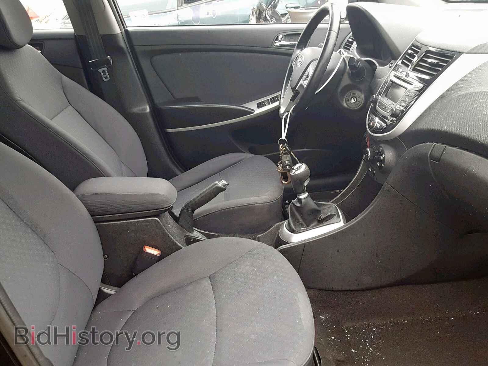 2014 HYUNDAI ACCENT - VIN: KMHCU5AE0EU145656 - Фото 5