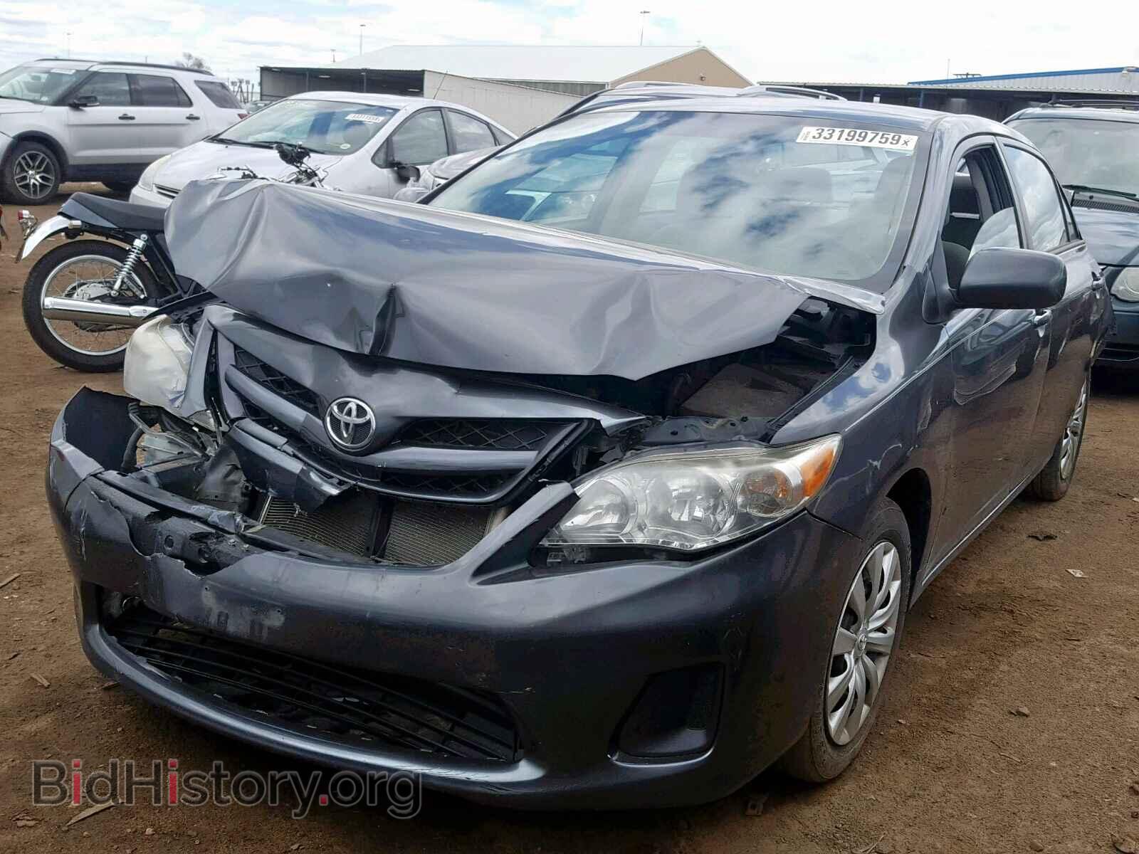 2012 TOYOTA COROLLA BA - VIN: 2T1BU4EE9CC837834 - Фото 2