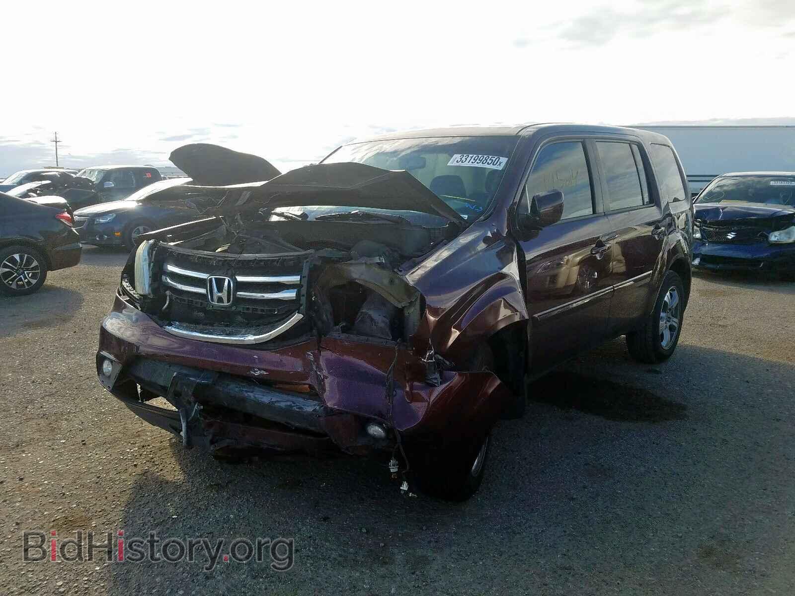 2012 HONDA PILOT - VIN: 5FNYF3H55CB040342 - Фото 2
