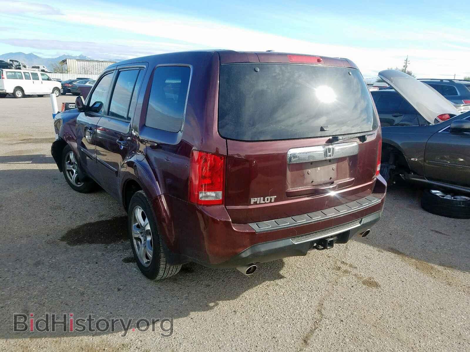 2012 HONDA PILOT - VIN: 5FNYF3H55CB040342 - Фото 3