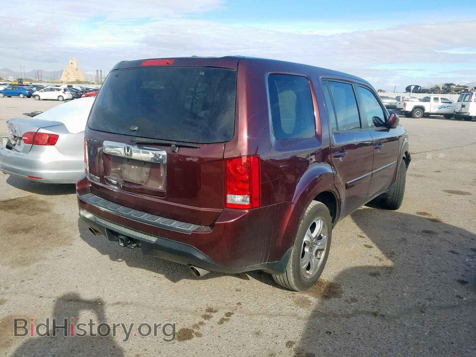 2012 HONDA PILOT - VIN: 5FNYF3H55CB040342 - Фото 4