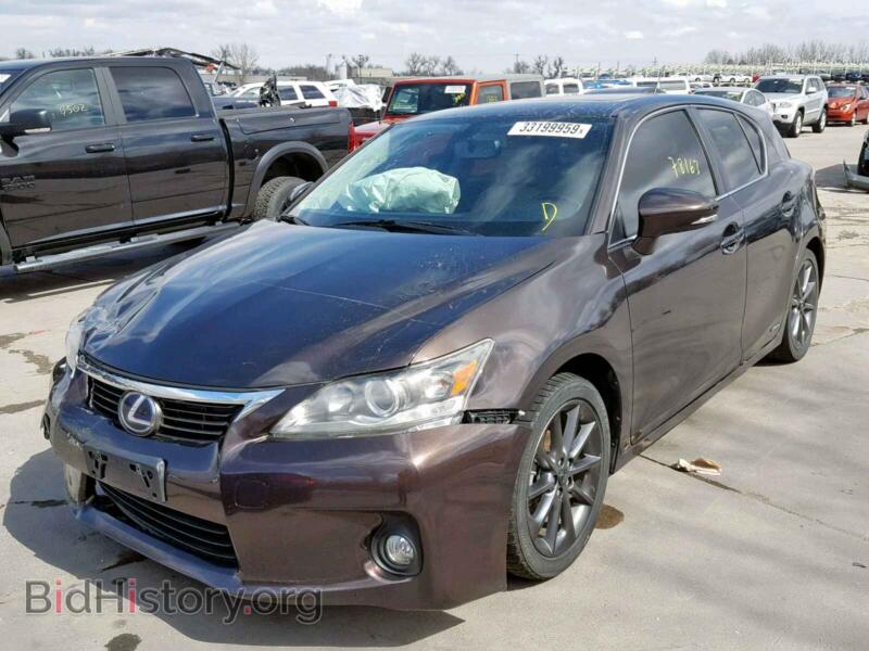 2013 Lexus CT 200 (VIN JTHKD5BH4D2161117) — фото 2 из 10