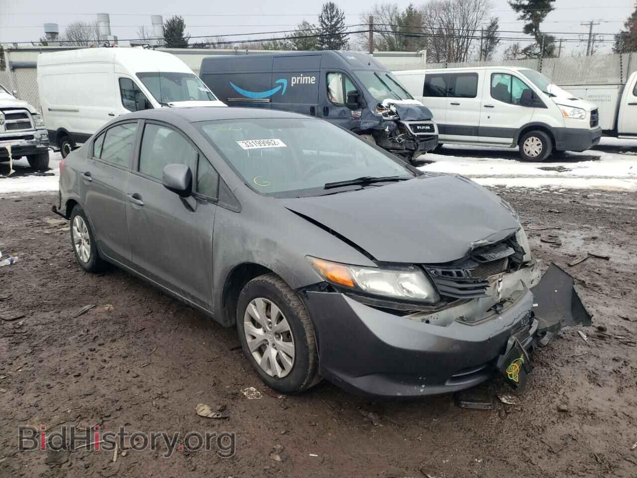 Фотография 2HGFB2F54CH574556 - HONDA CIVIC 2012