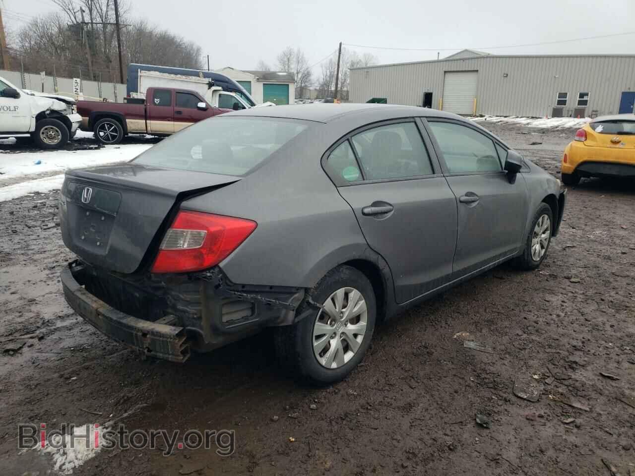 2012 HONDA CIVIC - VIN: 2HGFB2F54CH574556 - Фото 4