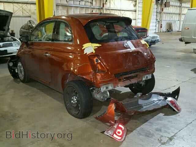 2015 FIAT 500 - VIN: 3C3CFFAR4FT504420 - Фото 3