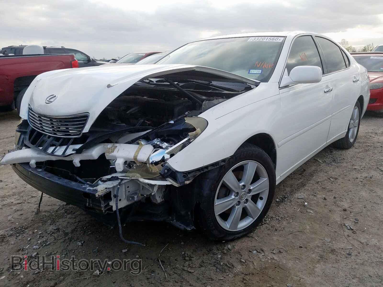 2005 LEXUS ES330 - VIN: JTHBA30G255079958 - Фото 2