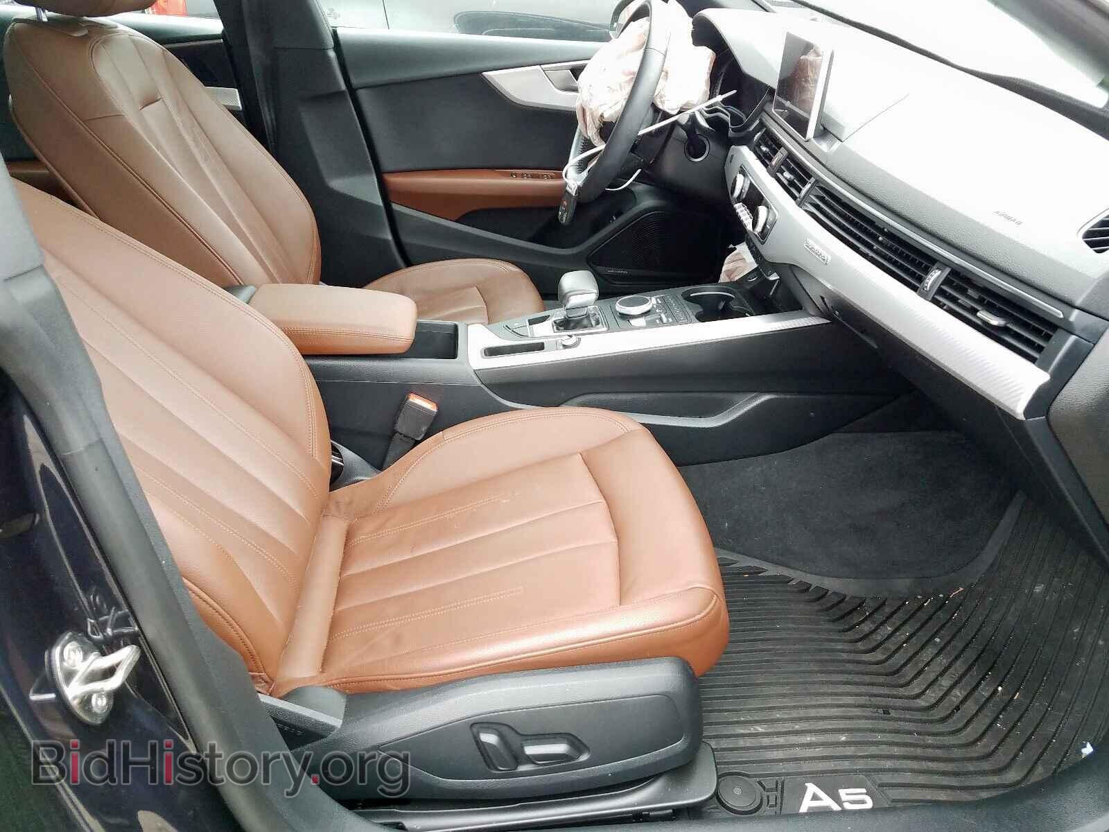 2018 AUDI A5 - VIN: WAUBNCF50JA026489 - Фото 5